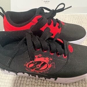 Heelys Black and Red Skate Shoes